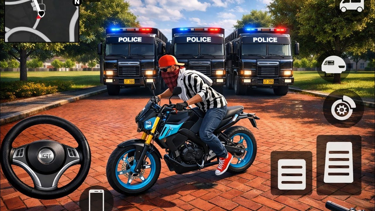🚓 Indian Thief Auto Simulator | New Police Truck Beast Purchase 🗿 | Police Truck Showroom Gameplay