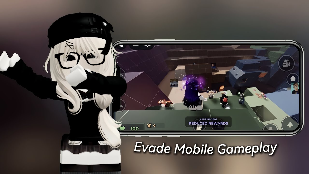 Evade Mobile Gameplay 👾 