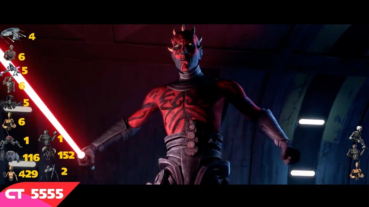 Star Wars The Clone Wars Season 5 Droid Death Count