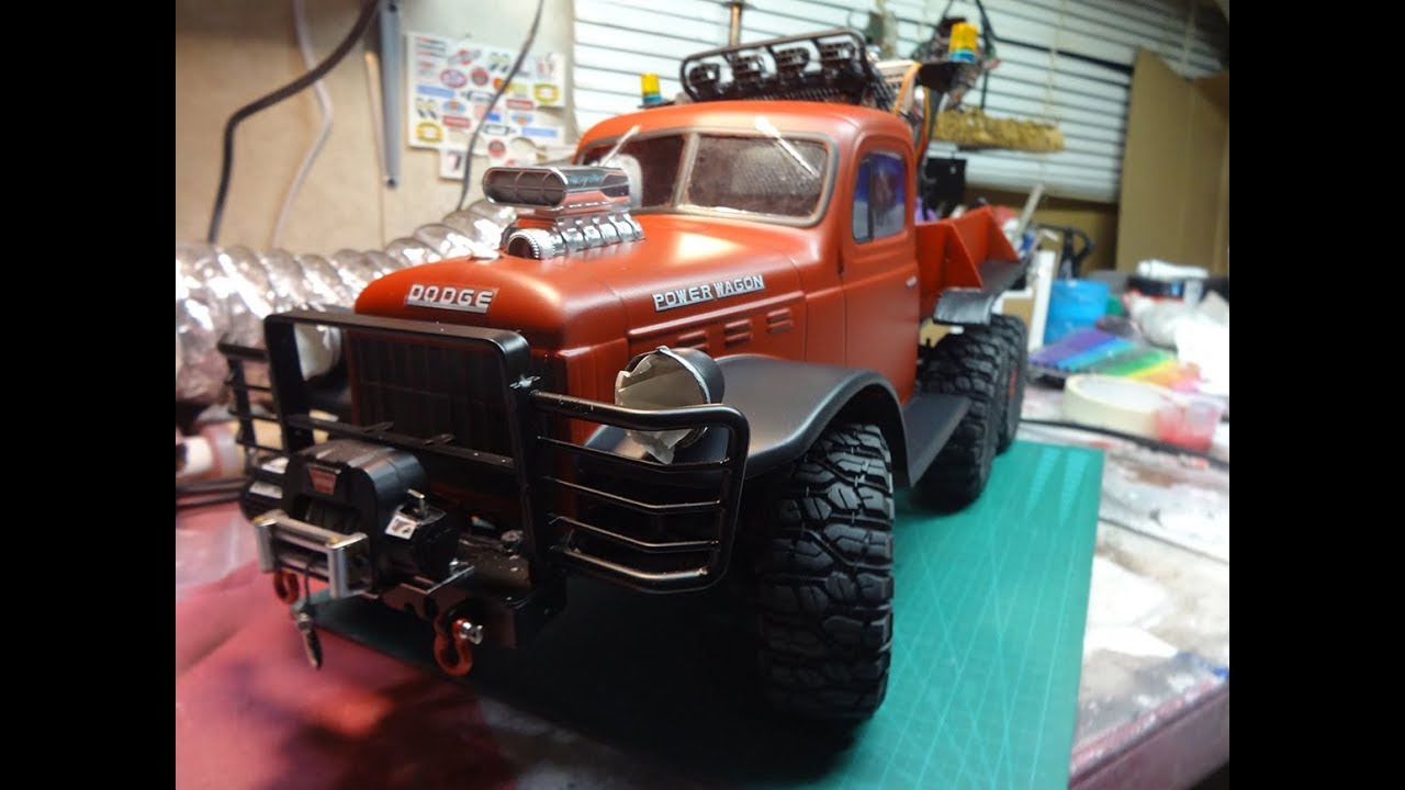 1946 Dodge Power Wagon RC Wrecker Part 10
