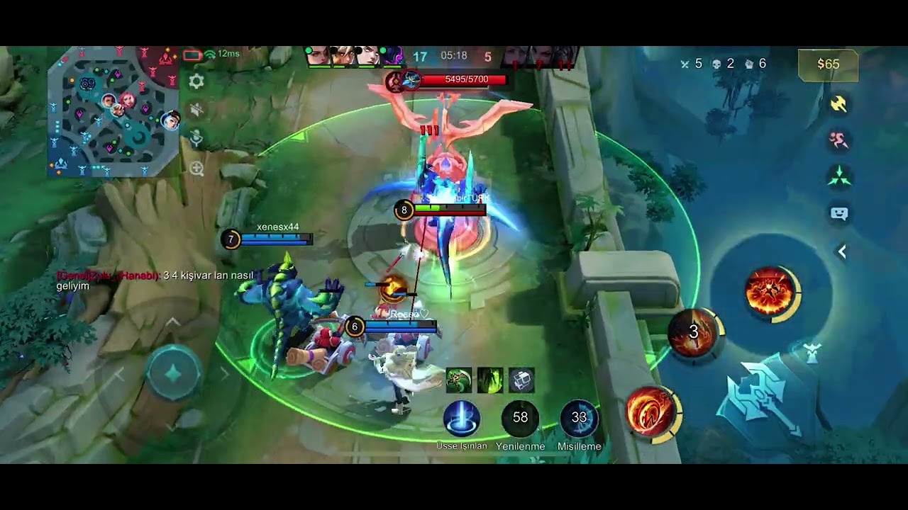 MOBİLE LEGENS GENE VAHŞİ YOK TAM VİDEO #mobilelegends #mlbb #thamuz 
