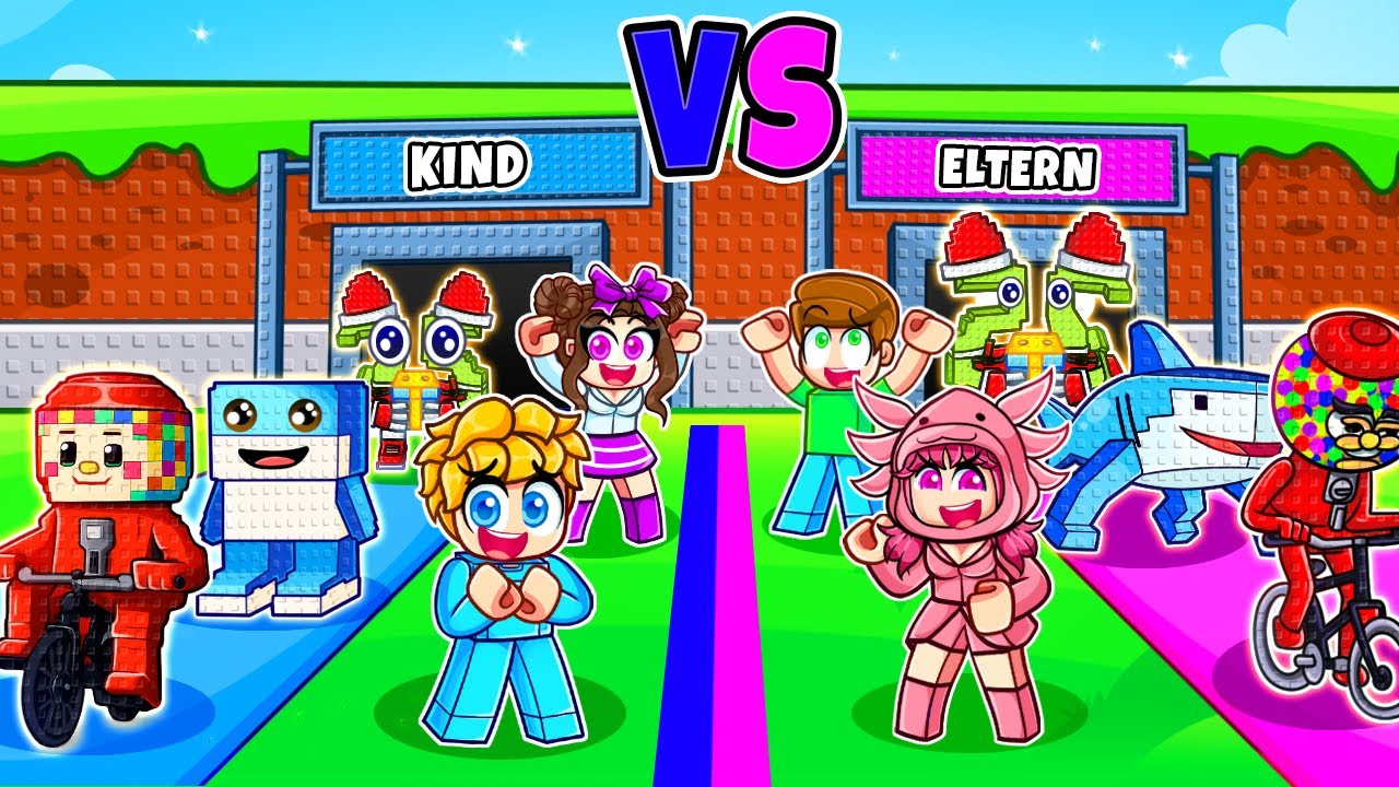 Kinder VS Eltern in einer Steal a Brainrot CHALLENGE!