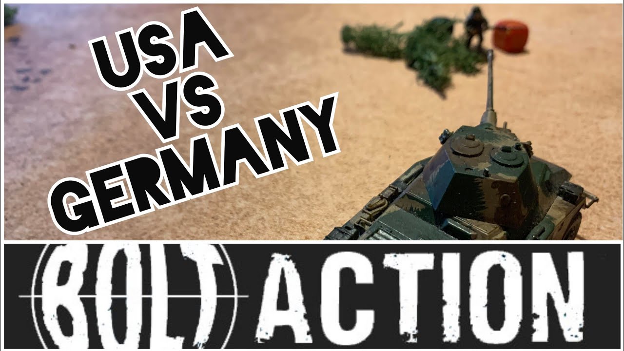 Germany Vs USA - Bolt Action Battle Report
