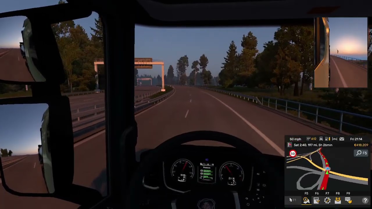 Euro Truck Simulator Part 49 (Hamburg To Leipzig) (No Commentary)