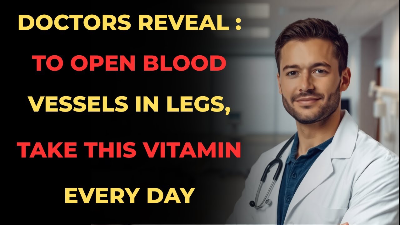 The Best Vitamins to Open Blood Vessels in legs and improve circulation for seniors