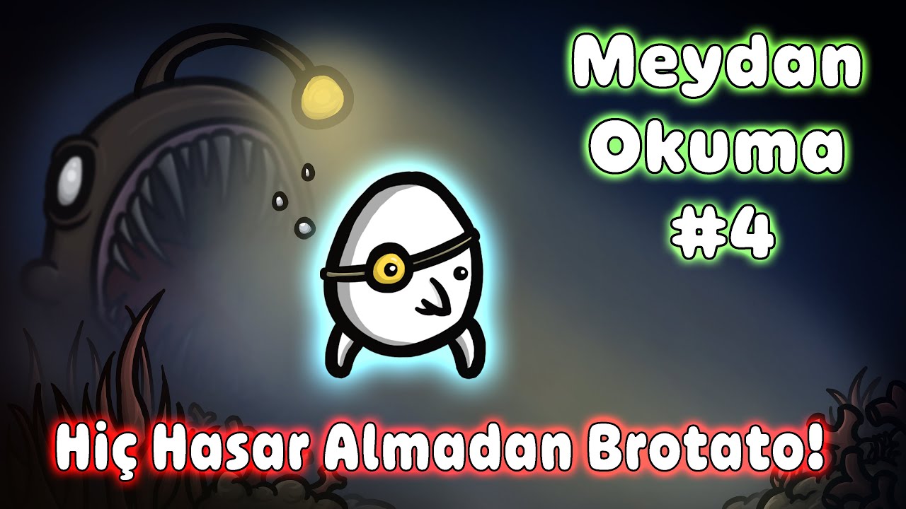 Hiç Hasar Almadan Brotato! - Meydan Okuma #4 | Tehlike 5 – Abyssal Terrors | Türkçe | 4K | HDR