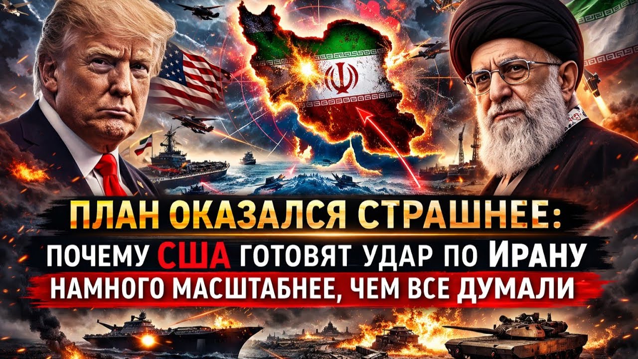 Почему США Планируют Гораздо Более Масштабное Нападение На Иран, Чем Мы Предполагали?