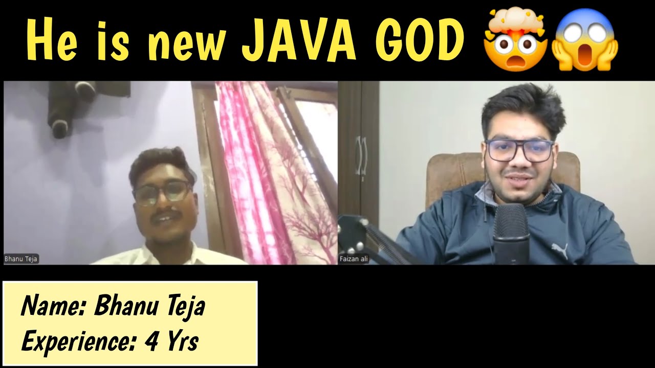 Java Spring Boot 4 Yrs Interview Experience