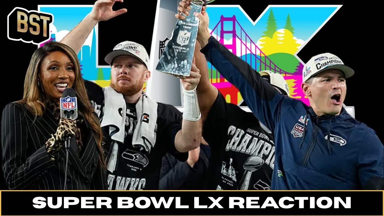 SB LX REACTION: Pats SMACKED By SB Champion Seahawks l BST