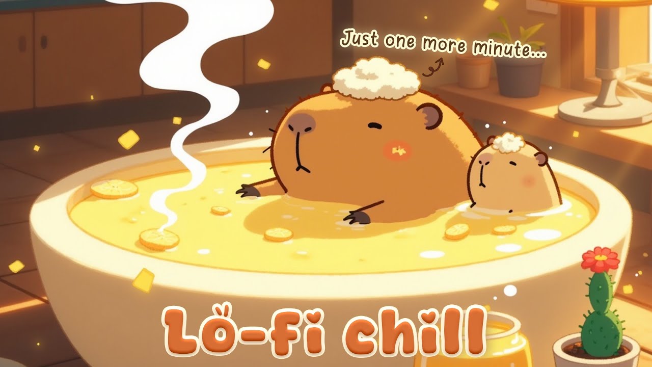 Just One More Minute 🍲  Warm Lo fi to Melt the Stress