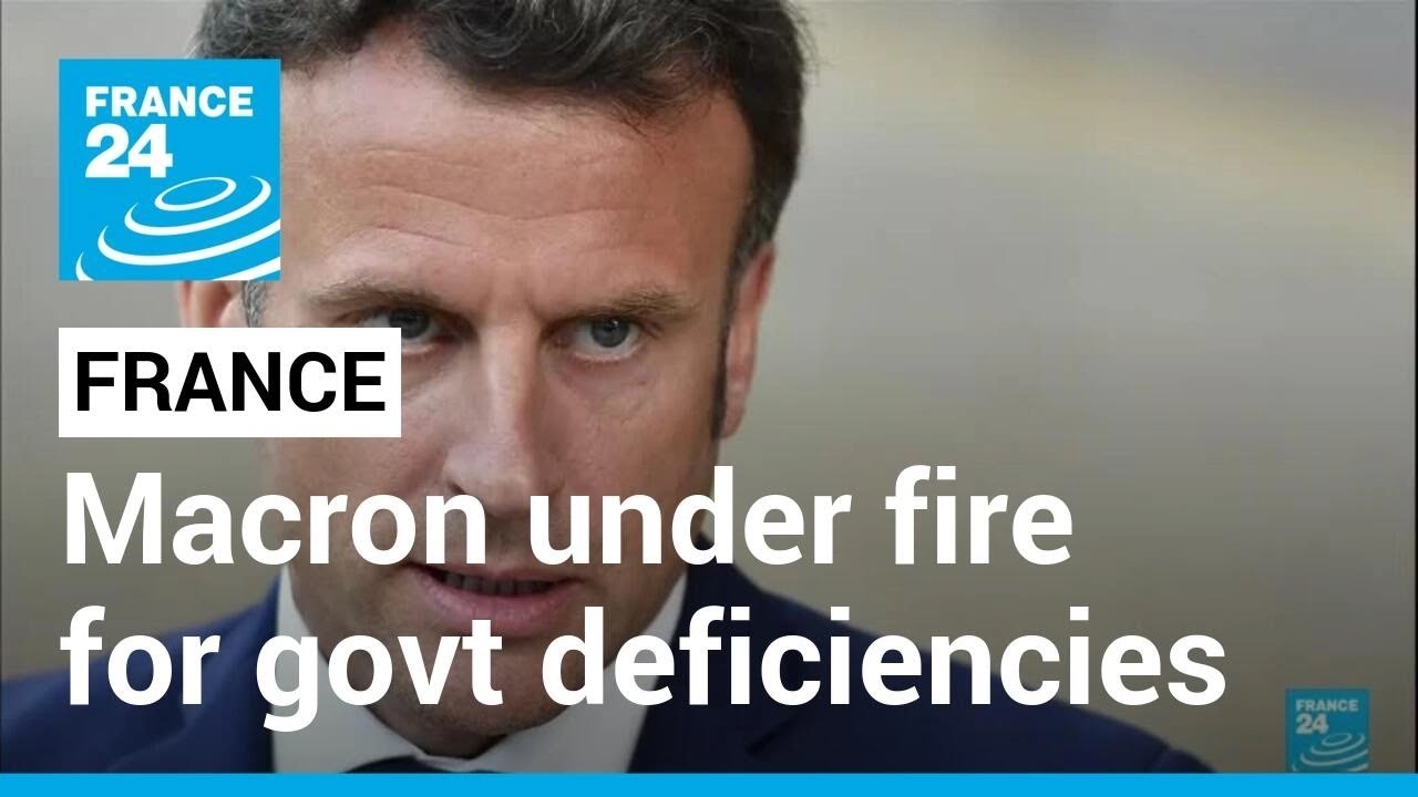 Macron's under fire for governmental deficiencies and pension reforms • FRANCE 24 English