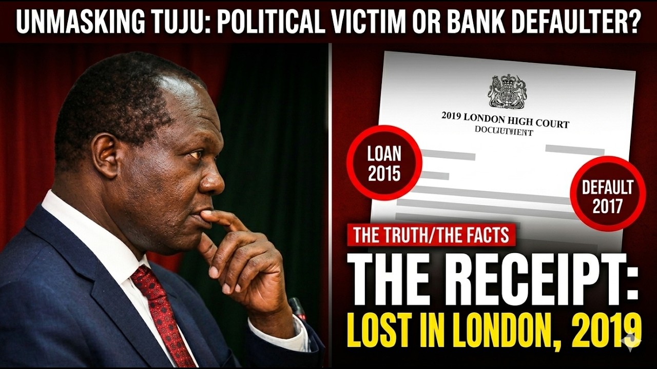 UNMASKING TUJU: Political Victim or Bank Defaulter? (The Facts!)