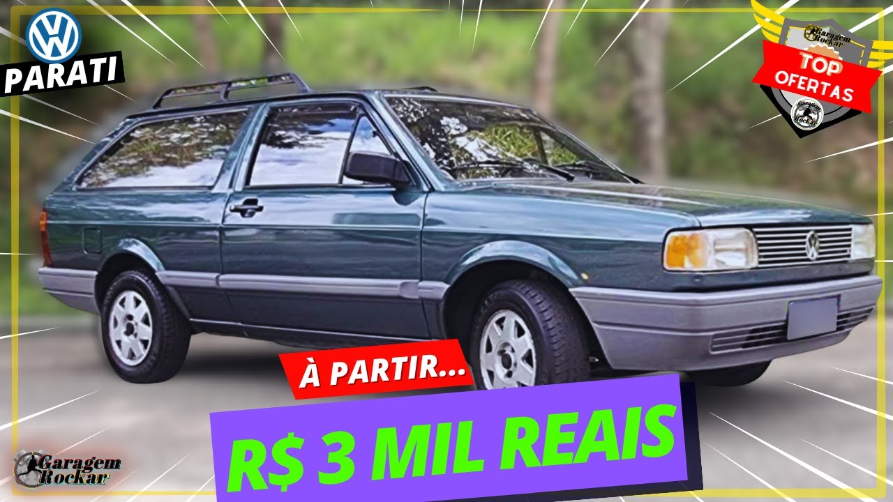 Volkswagen PARATI QUADRADA a venda no precinho [À PARTIR DE 3 MIL REAIS] Top Ofertas Rockar #parati