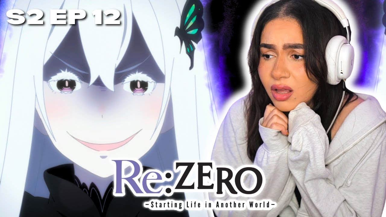 ECHIDNA IS SCARY 🦋 | Re:ZERO Season 2 Episode 12 REACTION!