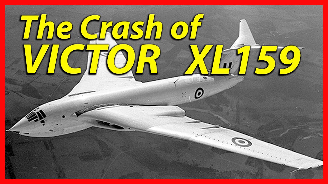 Крушение Victor XL159. Ужас в небе над Стабтоном: падает бомбардировщик Victor B2.