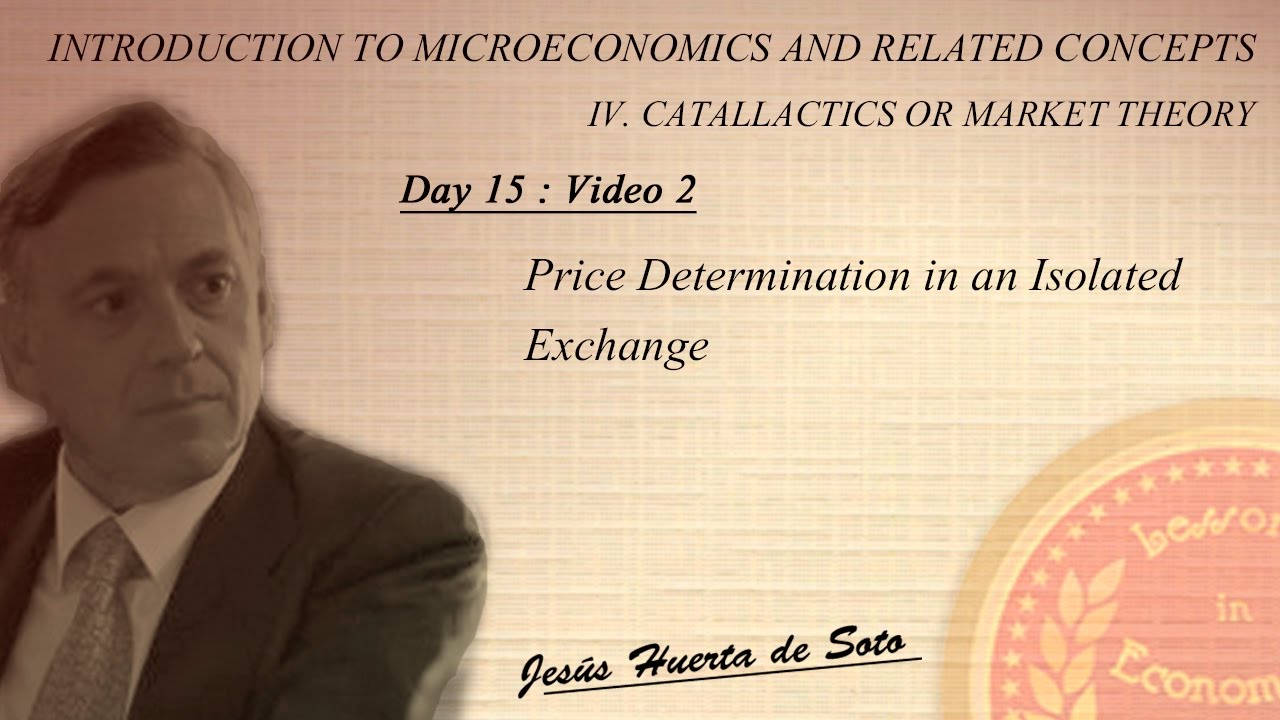 D15:V2 |  Price Determination in an Isolated Exchange
