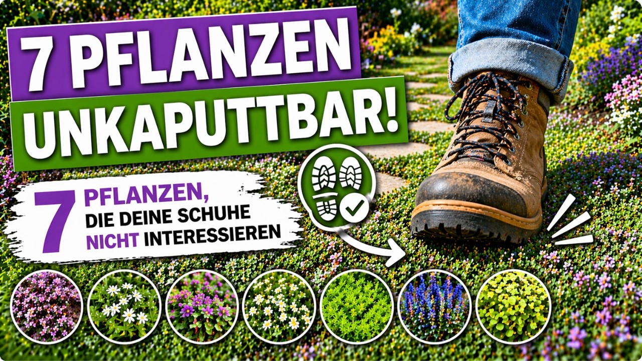 Rasen betreten erlaubt! 🦶 Diese 7 Pflanzen sind einfach unkaputtbar