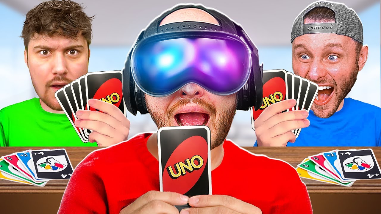 LOOKING at MY FRIENDS CARDS in UNO