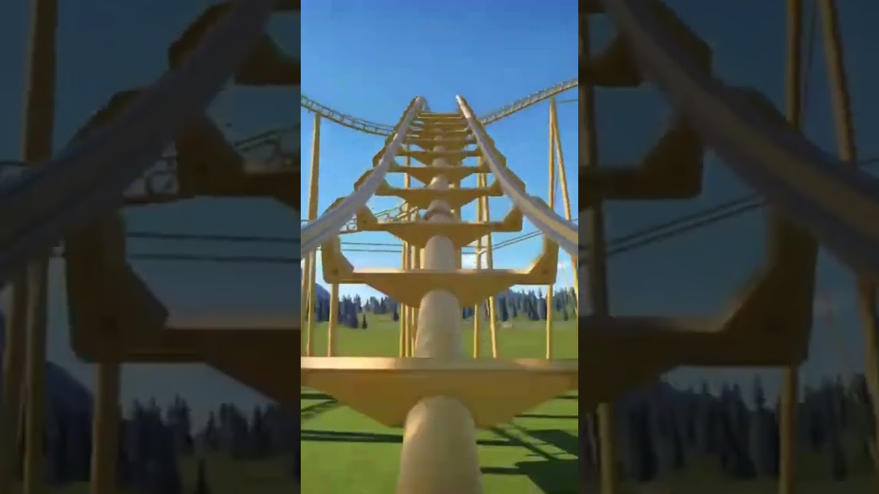 Vekoma/Togo Looper in Planet Coaster #rollercoaster #amusementpark #planetcoaster #coaster