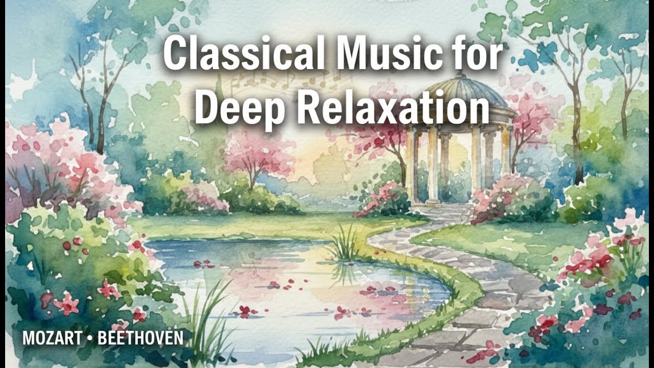 Soothing Classical Music Inspired by Mozart & Beethoven | Relaxation, Focus & Sleep
