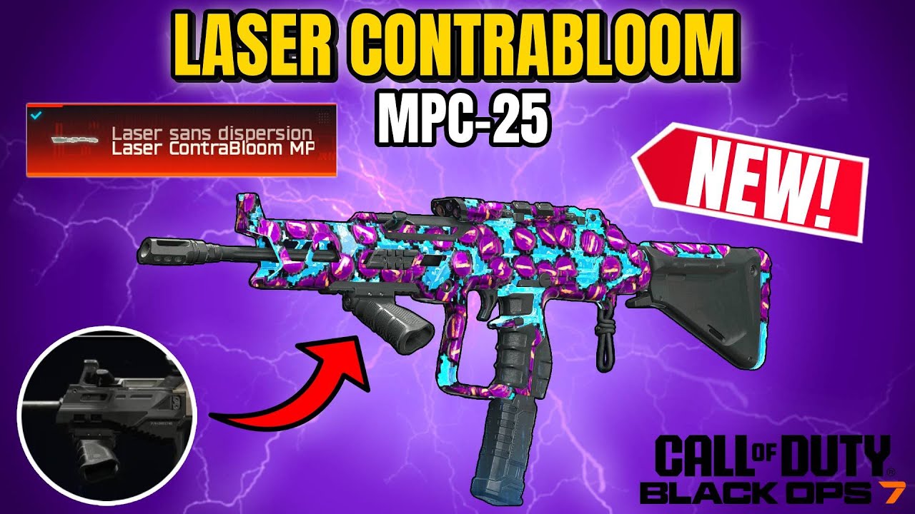 Le LASER CONTRABLOOM  sur la MPC-25  la rend SPÉCIALE?!🔥- BO7