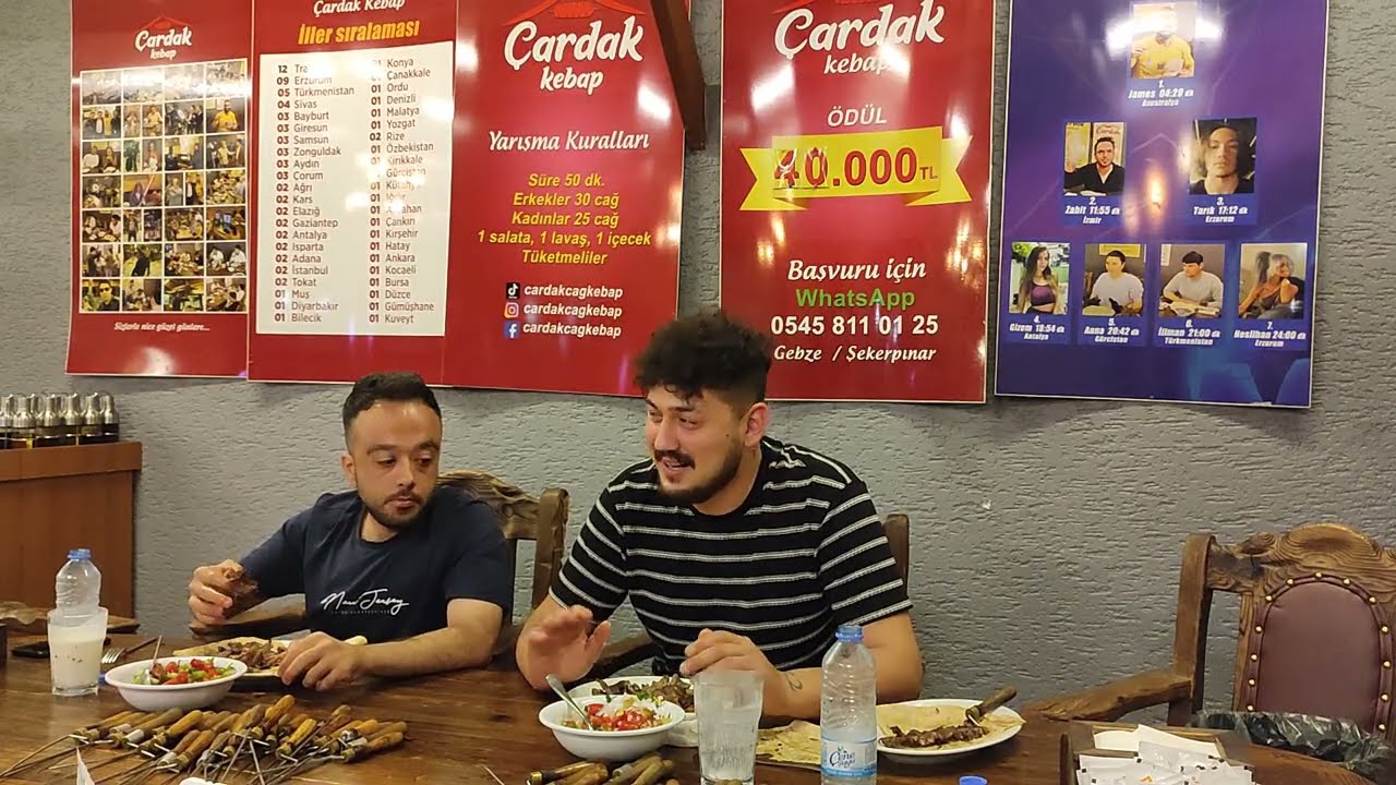 Böyle Bir Mide Olamaz 30 Cağ Kebap Yedi!