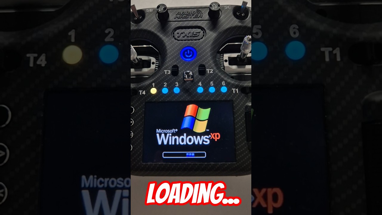 Can Radiomaster TX15 run Windows XP?