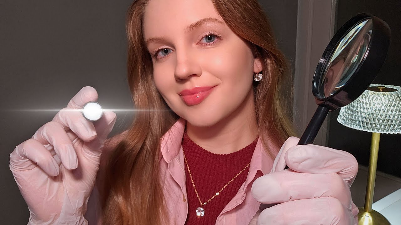 АСМР Осмотр Кожи Головы в Перчатках • ASMR Scalp Exam in Gloves