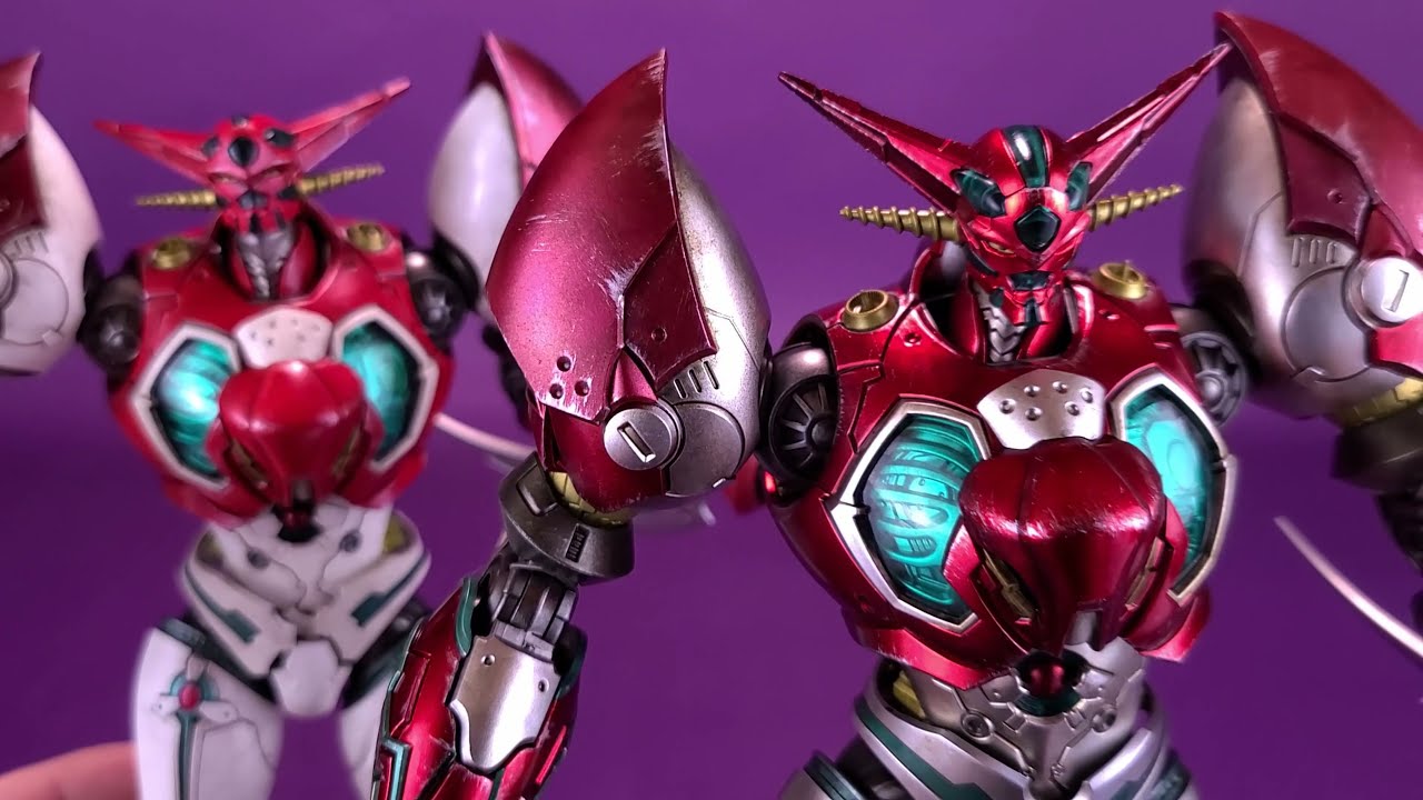 Обзор коллекционной фигурки Threezero ROBO-DOU Shin Getter 1 (версия в металлическом цвете).