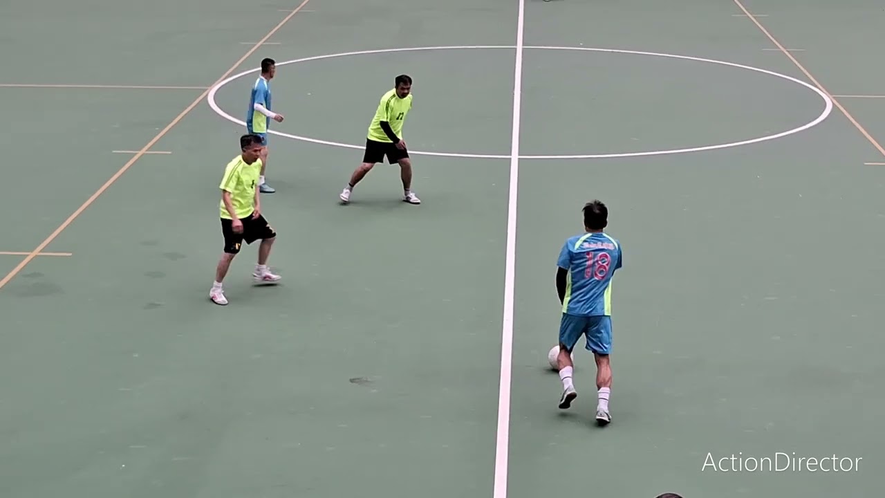 九龍小型足球總會2025年會長盃決賽 瑞洋(黃)vs啟如(綠)