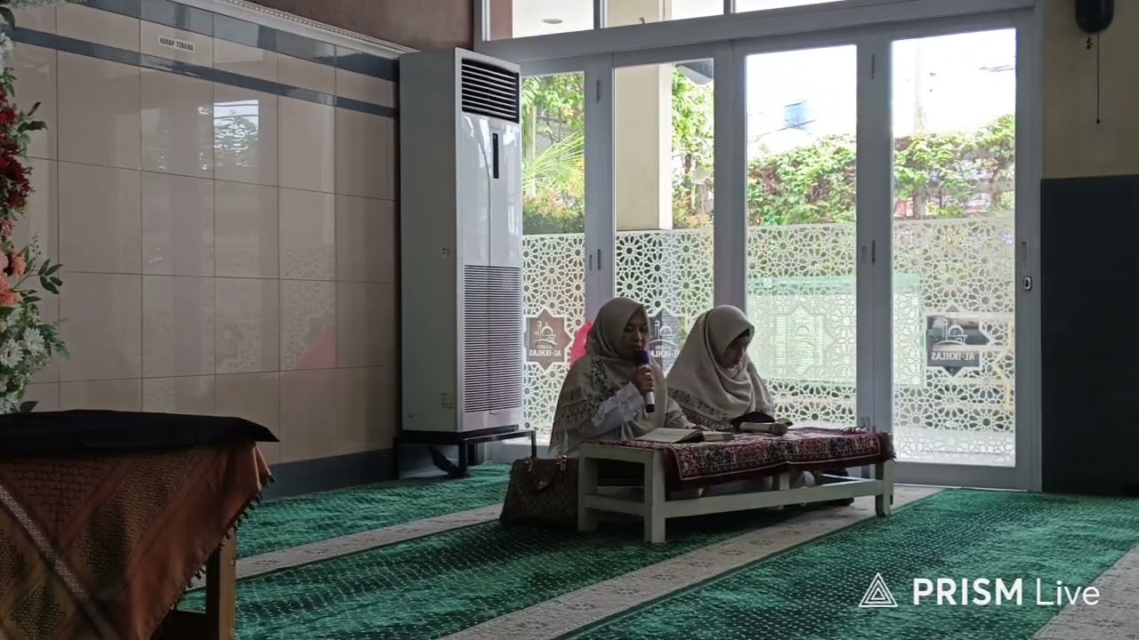 KAJIAN DHUHA BERSAMA USTADZAH,Dra. Hj. RISETI, M. Si.TEMA;MENGGAPAI KELUARGA TAQWA, MASJID AL IKHLAS
