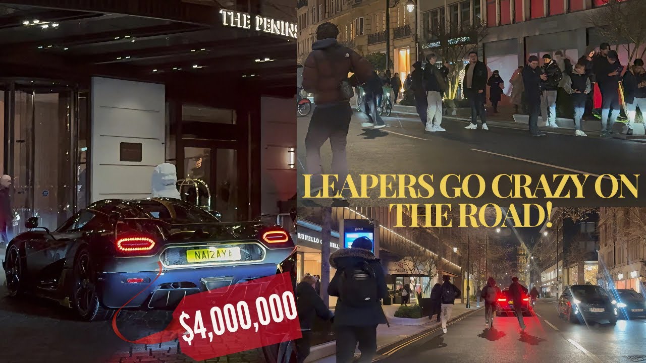 People GO CRAZY Over $4Million KOENIGSEGG Agera RS In London! *INSANE SOUNDS & REACTIONS!*