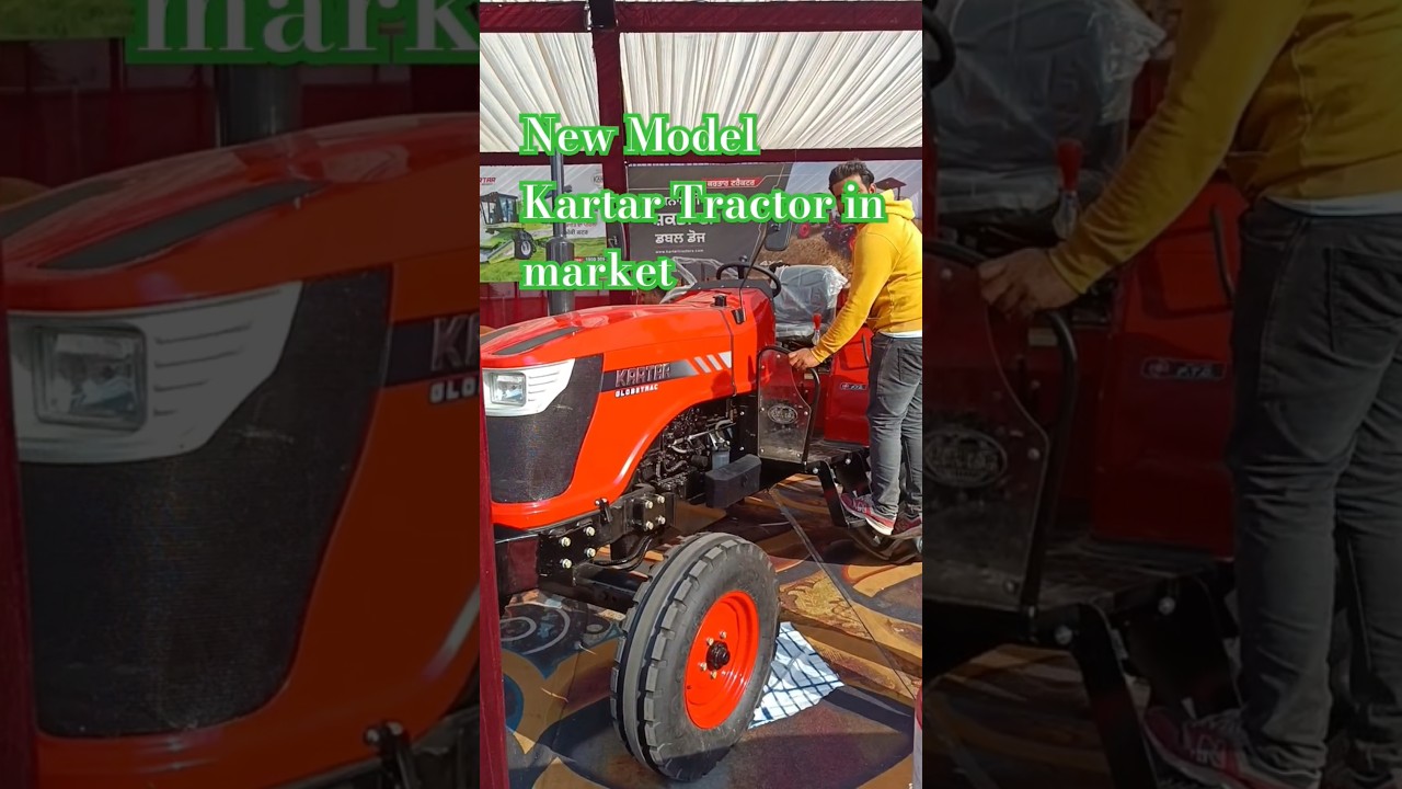 #New model kartar tractor in market #farming