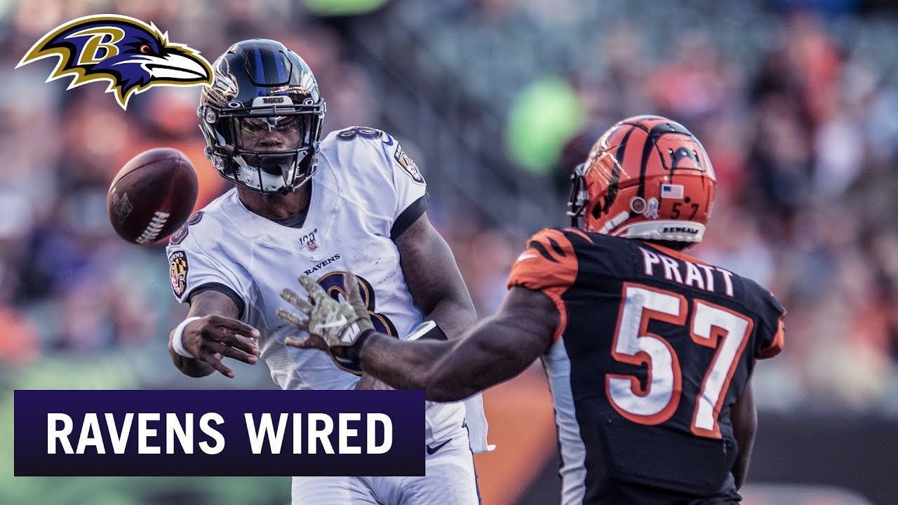 Ravens Wired at Cincinnati: This Ain't No Letdown