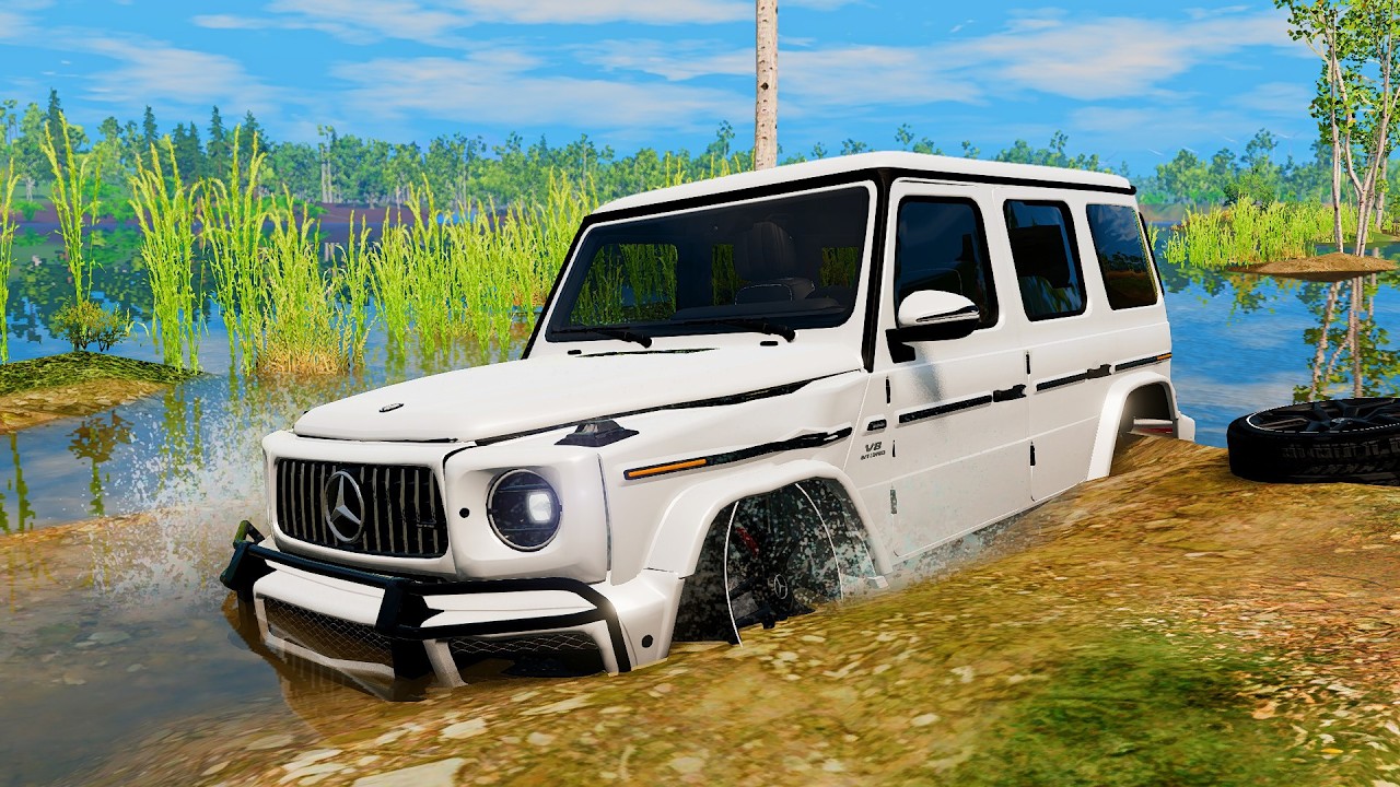 WE BROKE G-Wagon! BeamNG Drive