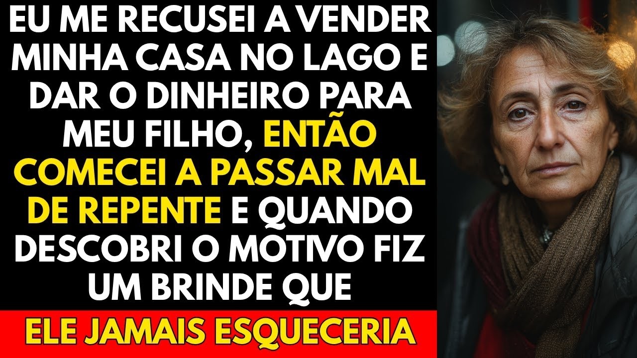 Eu Me Recusei a Vender Minha Casa No Lago e Dar o Dinheiro Para Meu Filho, Então Comecei a Passar