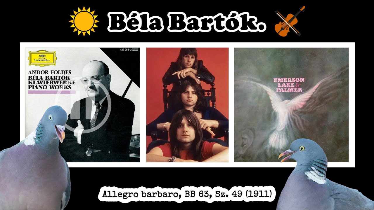 Les disques d'Hurlu et de Berlu itou - Béla Bartók. #belabartok #shining #emersonlakeandpalmer