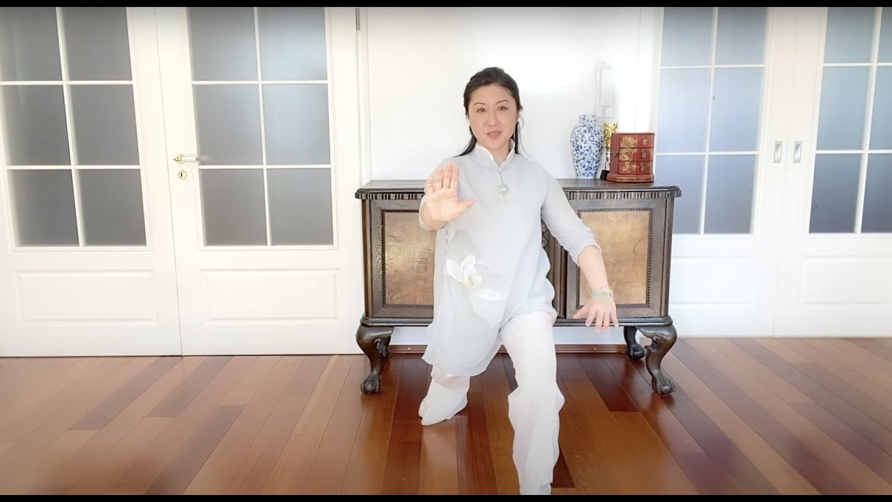 Learn Tai Chi 24 Form Ep 2 (How to practice White Crane Spreads Its Wings & Brush Knee ) - Li Jing李靖