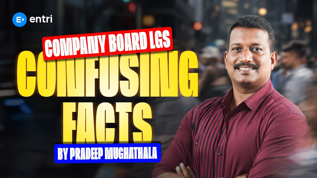 ഗാന്ധിജി- COMPANY BOARD LGS | CONFUSING FACTS | PRADEEP SIR | ENTRI