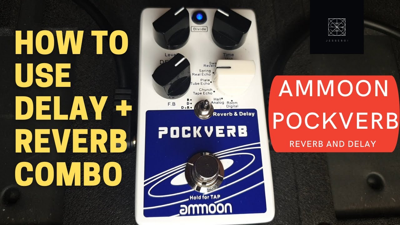 How to use DELAY + REVERB COMBO | AMMOON POCKVERB DEMO