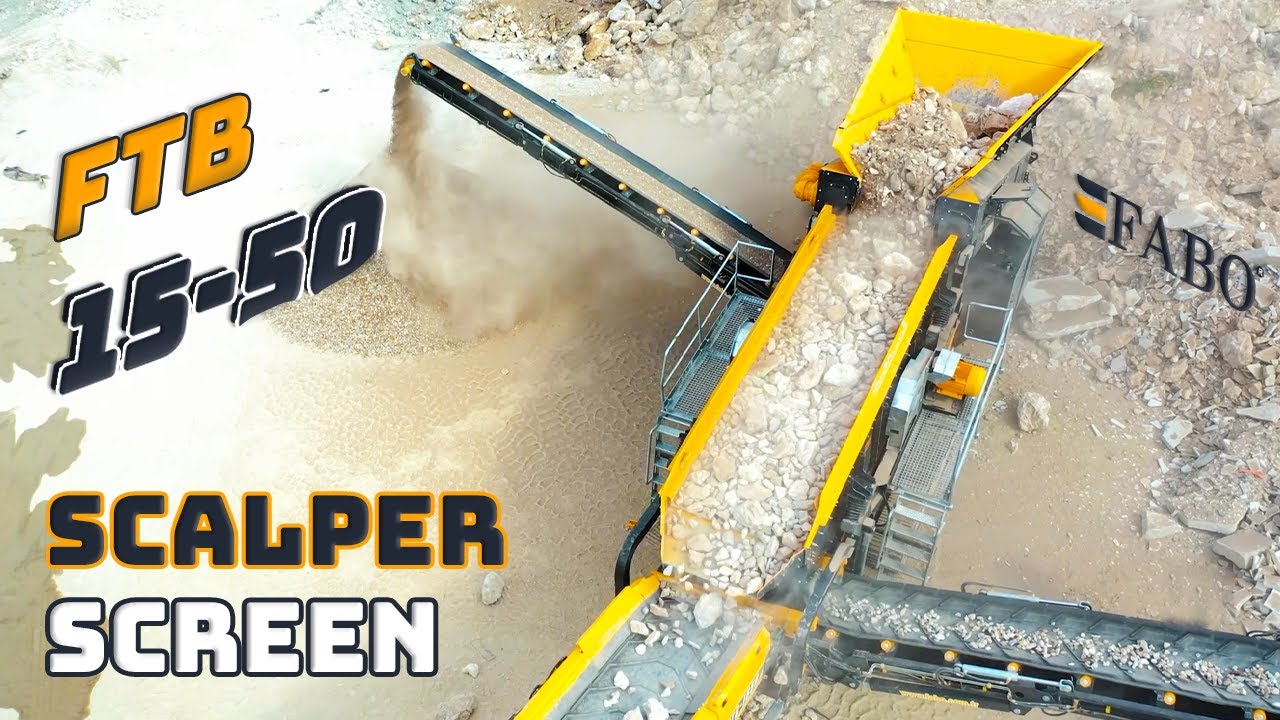 FABO | FTB 15-50 Mobile Hybrid Scalping Screen | Scalper Screen
