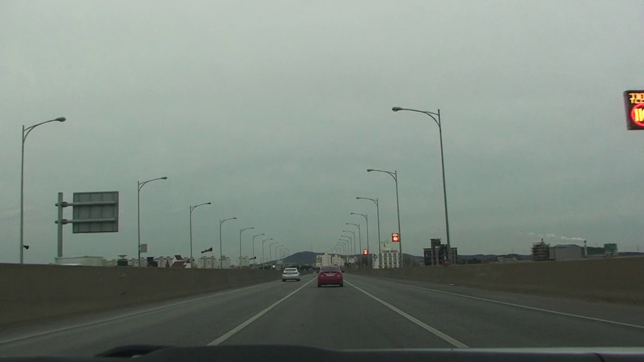 JKP cTV 서해안 고속도로 평택 서해대교 West Coast Highway Pyeongtaek West sea bridge