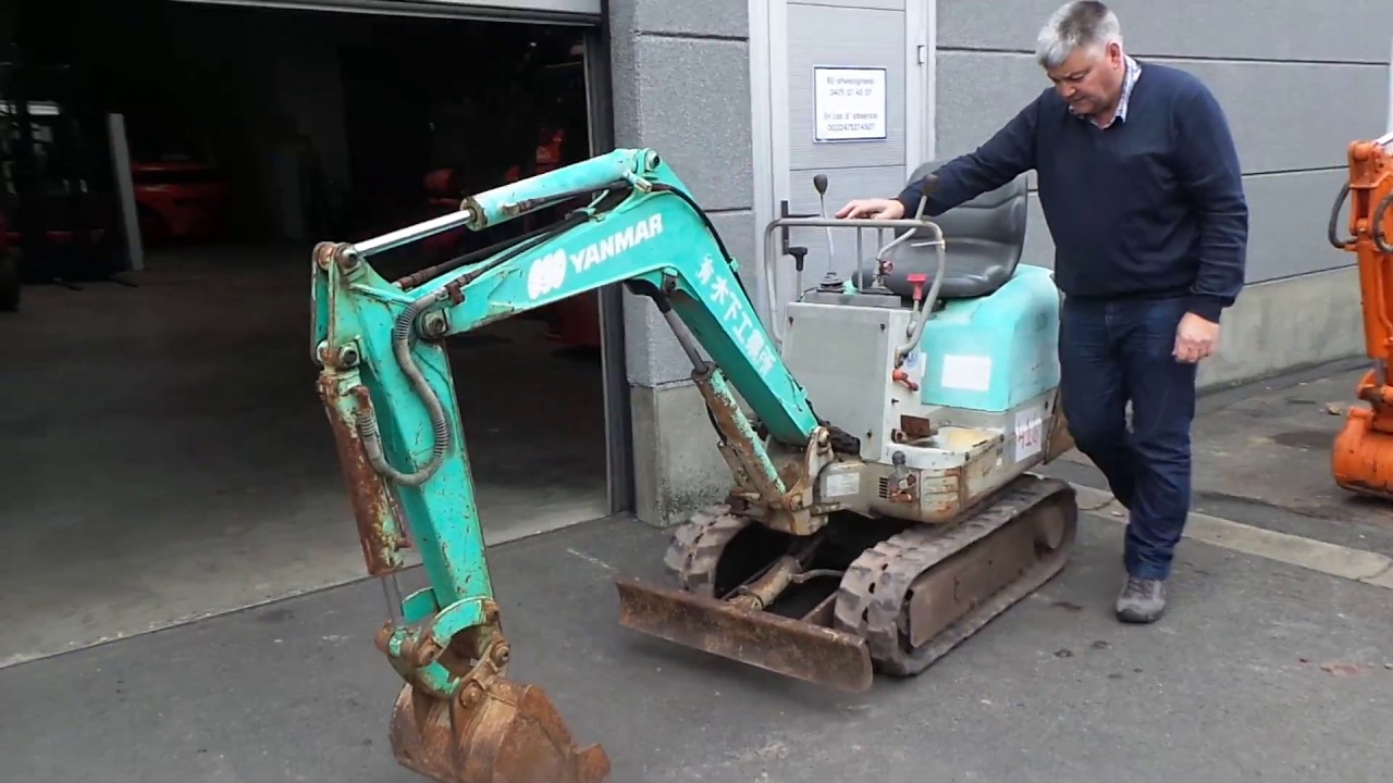 Exclusivité, Mini Pelle Yanmar 800 KG (416)