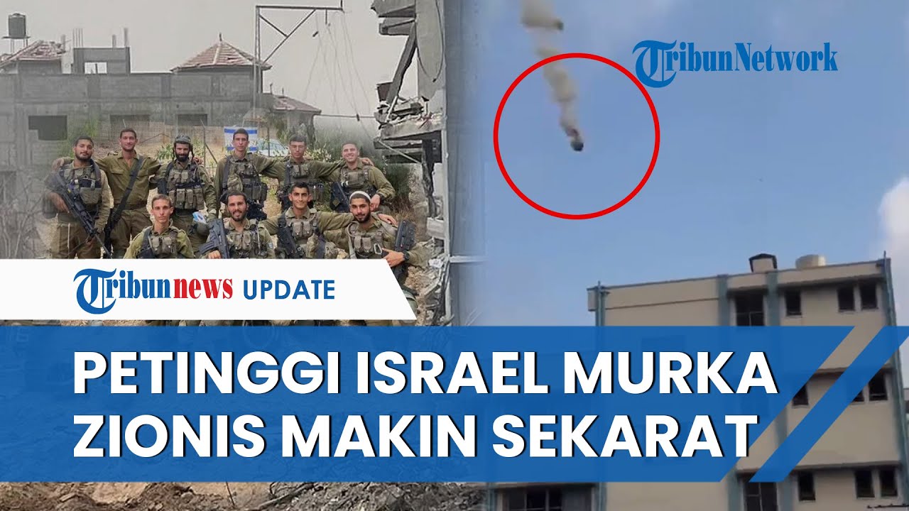 UPDATE Perang Hamas Vs Israel Hari ke-27: KEGAGALAN 16 Tentara Zionis hingga Pakai Bom Fosfor Putih