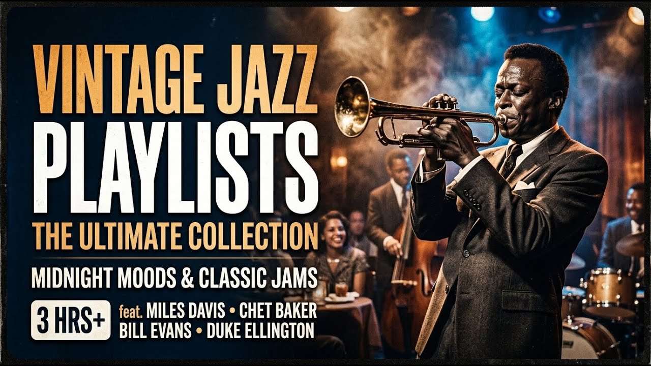 Vintage Jazz 1940년대 🌠 감성 여행을 떠나는 playlist cafe