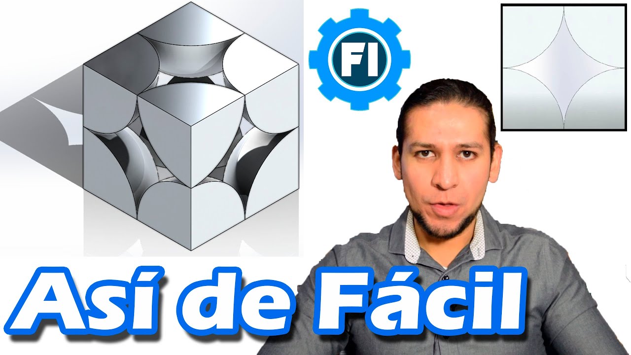 Densidad Planar en Estructura Cristalina Cúbica Paso a Paso y Desde Cero - Salvador FI