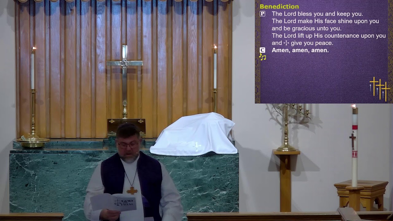 God on Trial - Accusations - First Sunday in Lent - February 22, 2026