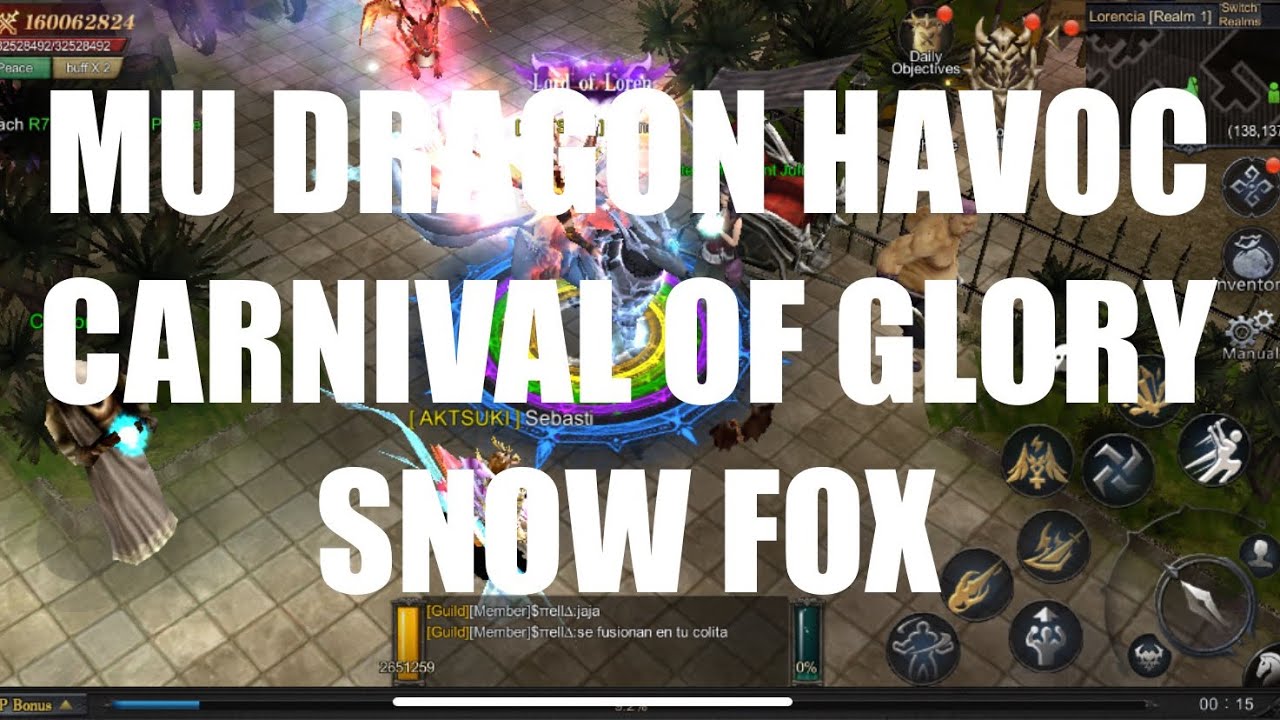 MU DRAGON HAVOC - CARNIVAL OF GLORY - SNOW FOX / SET POSEIDON 