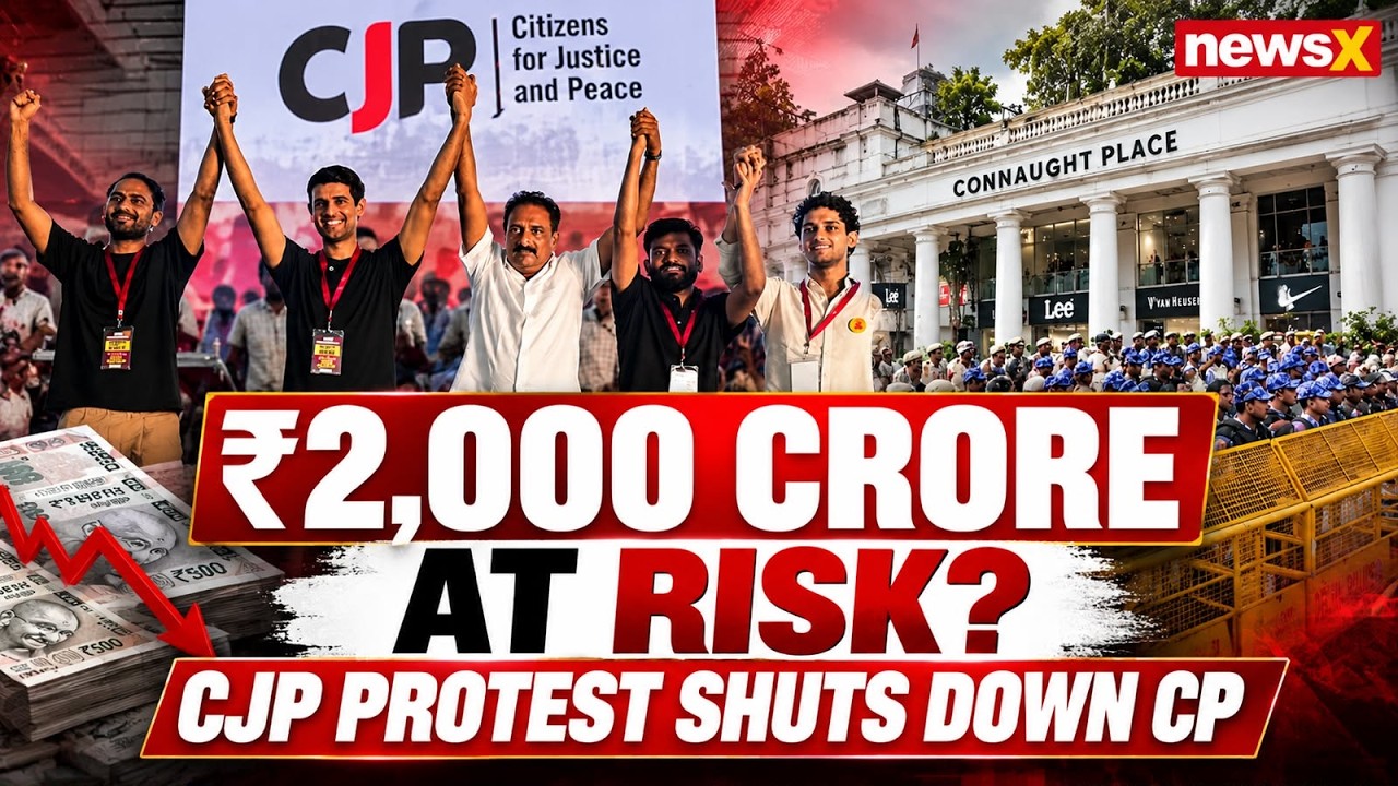 CJP Protest Delhi: ₹2,000 Crore at Risk? Connaught Place Shuts Down; Traders Raise Alarm Over Losses