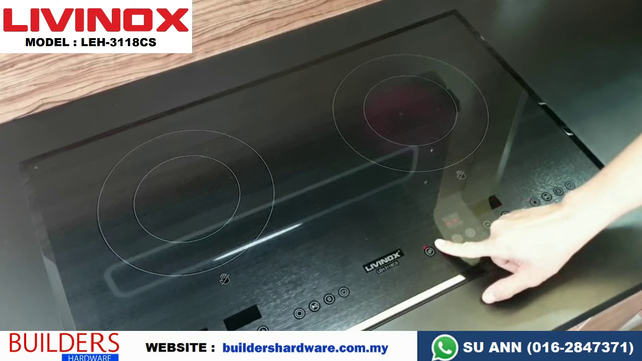 LIVINOX LEH-3118CS ELECTRIC HOB REVIEW